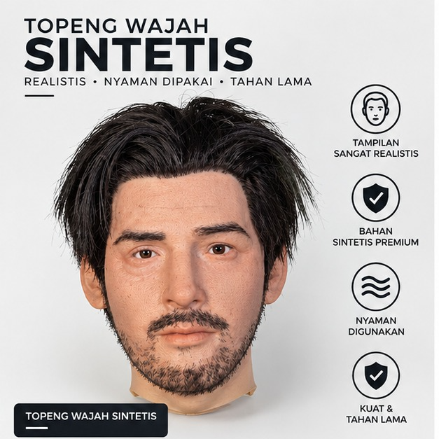 TOPENG WAJAH SINTETIS