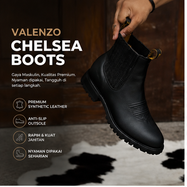 VALENZO CHELSEA BOOTS