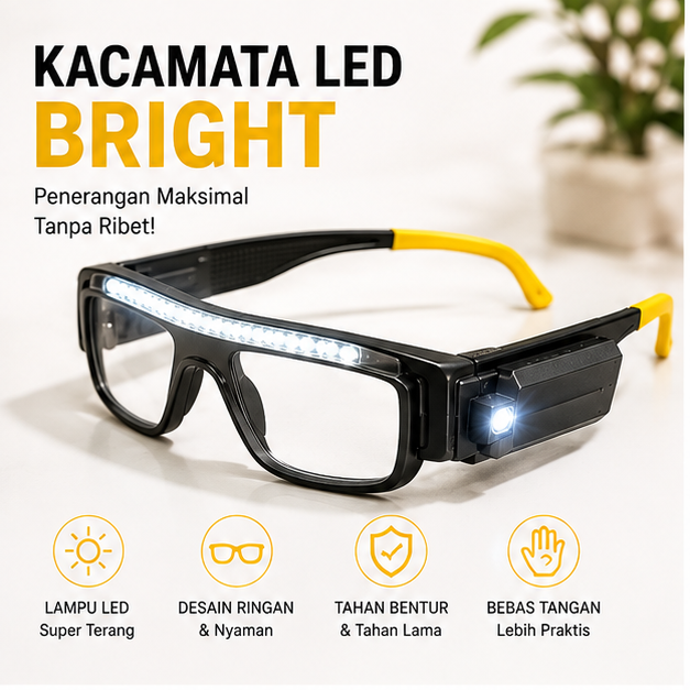 Kacamata LED Bright