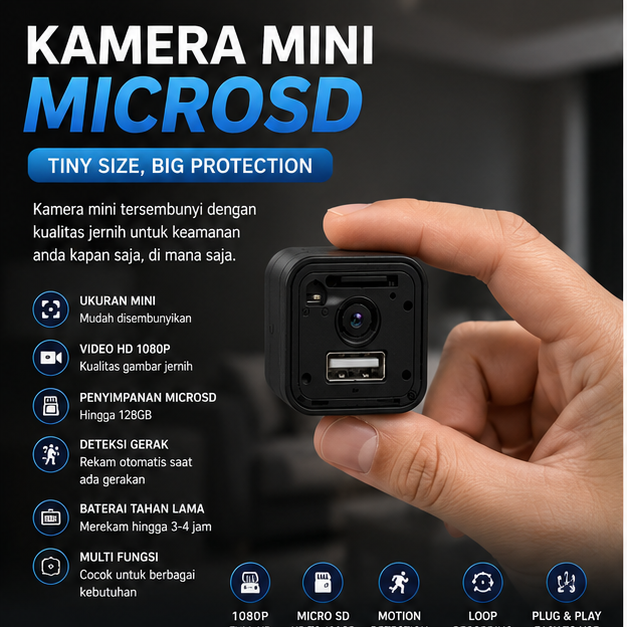 Kamera Mini MicroSD